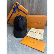 Louis Vuitton LV Casual Baseball Cap Black - 2