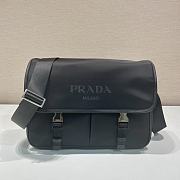 Prada SHW Shoulder Bag Nylon Black 32x24x12cm - 1