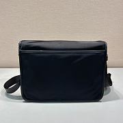 Prada SHW Shoulder Bag Nylon Black 32x24x12cm - 5