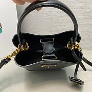 Prada Small Panier Bag Black 15x16x9.5cm - 6