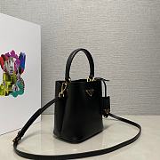 Prada Small Panier Bag Black 15x16x9.5cm - 5