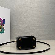 Prada Small Panier Bag Black 15x16x9.5cm - 3