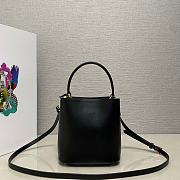 Prada Small Panier Bag Black 15x16x9.5cm - 4
