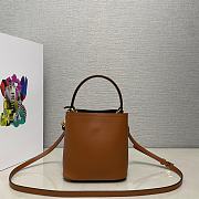 Prada Small Panier Bag Brown 15x16x9.5cm - 2