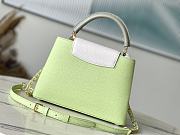 Louis Vuitton LV Capucines Green BB 27x18x9cm - 2