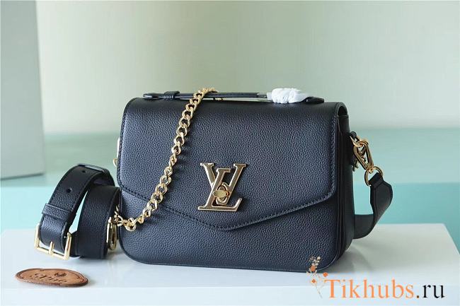 Louis Vuitton LV Oxford Lockme Black 22 x 16 x 9.5 cm - 1