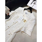 Chanel Tweed Dress White - 5