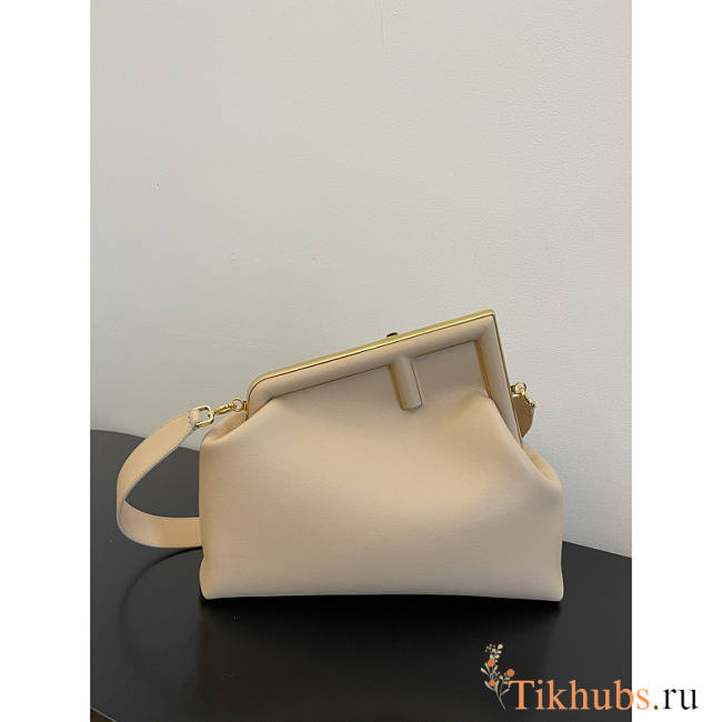 Fendi First Medium Beige 32.5x15x23.5cm - 1