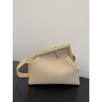 Fendi First Medium Beige 32.5x15x23.5cm