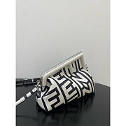 Fendi First Small Black White 26x9.5x18cm - 6