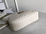 Gucci Marmont Small White Bag 24x12x7cm - 6