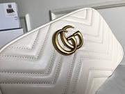 Gucci Marmont Small White Bag 24x12x7cm - 2