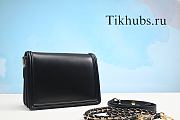 Louis Vuitton LV Dauphine MM Black Bag 25x17x10.5cm - 6