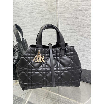 Dior Medium Toujour Bag Black 28.5x19x21cm