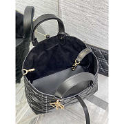 Dior Medium Toujour Bag Black 28.5x19x21cm - 4