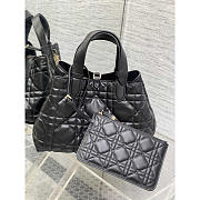 Dior Medium Toujour Bag Black 28.5x19x21cm - 2