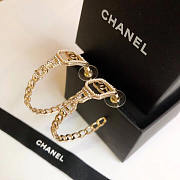 Chanel Diamond Metal Earrings - 3