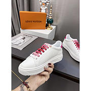 Louis Vuitton LV Time Out Sneaker White Pink Sneaker - 4