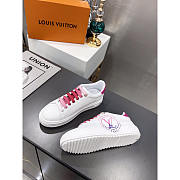 Louis Vuitton LV Time Out Sneaker White Pink Sneaker - 3