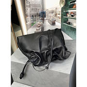 Loewe Flamenco Clutch Bag Black 30x24.5x10.5cm - 4