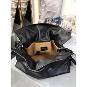 Loewe Flamenco Clutch Bag Black 30x24.5x10.5cm - 2