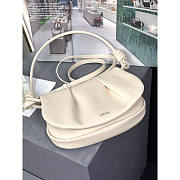 Loewe Paseo Satchel Bag White 25x17x8cm - 4