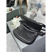 Loewe Paseo Satchel Bag Black 25x17x8cm - 5