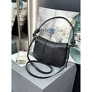 Loewe Paseo Satchel Bag Black 25x17x8cm - 3