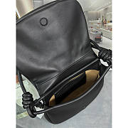 Loewe Paseo Satchel Bag Black 25x17x8cm - 2