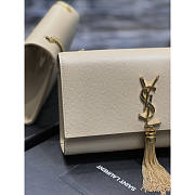 YSL Kate Beige Gold 24x14.5x5cm - 5