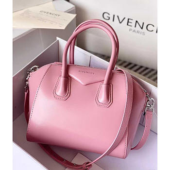 Givenchy Antigona Tote Glazed Mini Pink 23x27x13cm