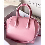 Givenchy Antigona Tote Glazed Mini Pink 23x27x13cm - 4