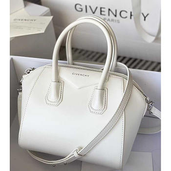 Givenchy Antigona Tote Glazed Mini White 23x27x13cm