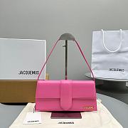 Jacquemus Le Bambino Long Flap Bag Pink 28x13.5cm - 1
