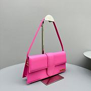 Jacquemus Le Bambino Long Flap Bag Pink 28x13.5cm - 6