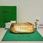 Bottega Veneta BV Jodie Bag In Gold Leather 36x21x13cm - 4