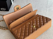 Chanel Flap Bag Caviar Gold Caramel 25cm - 6