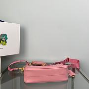 Prada Re-Edition 2005 Saffiano Leather Bag Petal Pink 22x18x6cm - 6