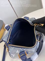 Louis Vuitton LV Speedy Bandoulière 20 Blue 20.5 x 13.5 x 12 cm - 6