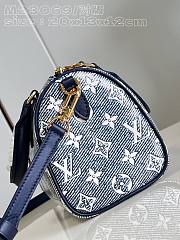 Louis Vuitton LV Speedy Bandoulière 20 Blue 20.5 x 13.5 x 12 cm - 4