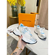 Louis Vuitton LV Run 55 Sneaker Blue - 1