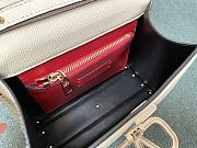 Valentino Small Vsling Handbag With Jewel White 22x17x9cm - 6