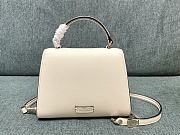 Valentino Small Vsling Handbag With Jewel White 22x17x9cm - 4