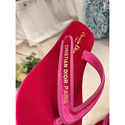 Dior Diorsea Flip Flops Velvet Pink - 5