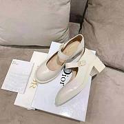 Dior D-Doll Pump White Shiny Calfskin  - 5