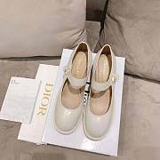 Dior D-Doll Pump White Shiny Calfskin  - 2