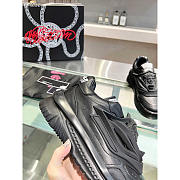 Versace All Black Odissea Sneakers - 5