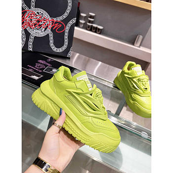 Versace Light Green Odissea Sneakers