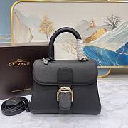 Delvaux Brillant PM Black 24x12x19cm - 1