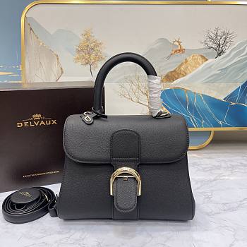 Delvaux Brillant PM Black 24x12x19cm